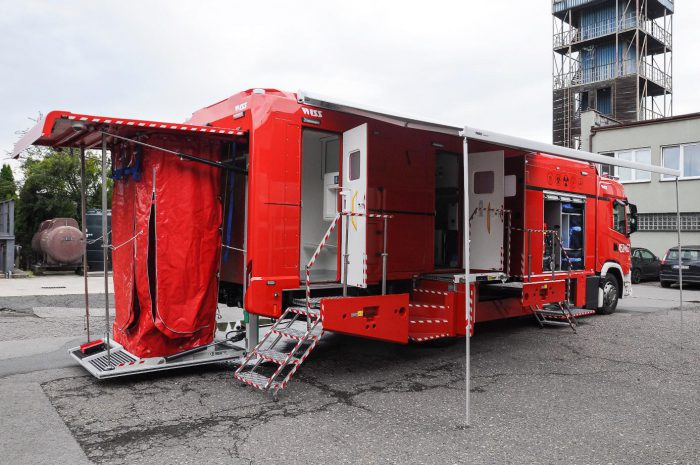 nowy samochód straż pożarna gliwice