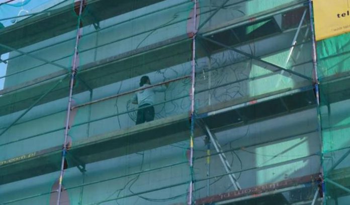 Mural W. Lubanskiego w Gliwicach