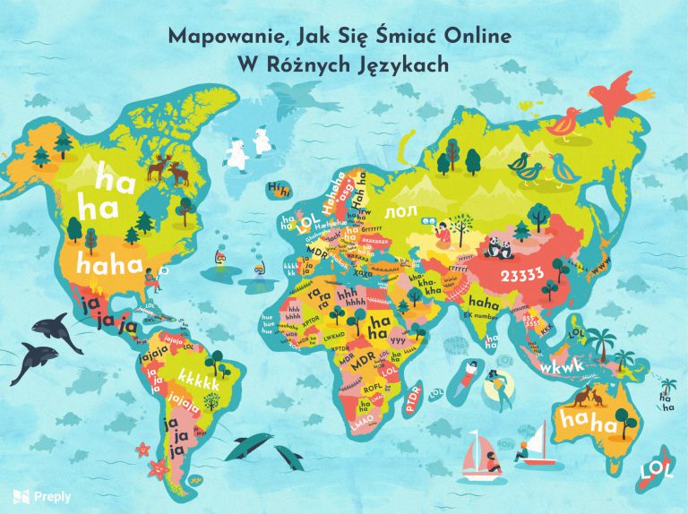 Jak się śmiać online w 26 językach?