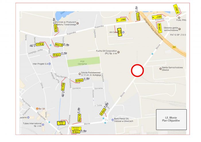 TOR Blonie Plan Objazdow