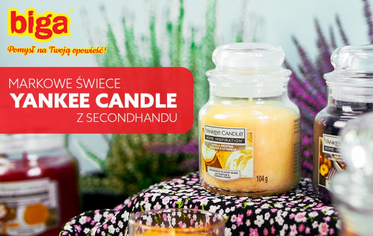 Markowe świeczki Yankee Candle w sklepach Biga