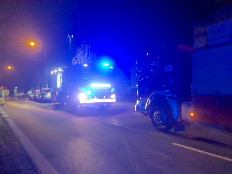 Wypadek na ul. Daszyńskiego w Gliwicach. Zderzyły się 3 samochody