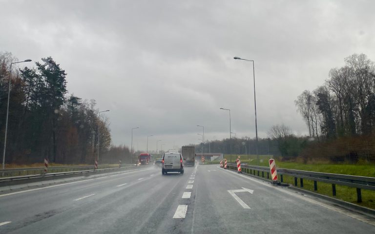 Nie zjedziesz z DK88 na autostradę A1. Utrudnienia dla jadących z Gliwic