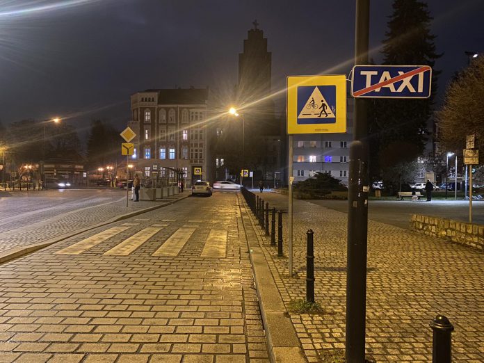 taxi znak gliwice
