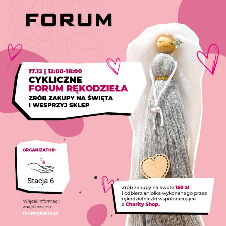 Ręcznie wykonany anioł za zakupy w Forum
