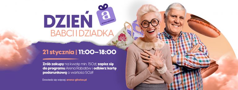 Prezenty dla Babci i Dziadka w Parku Handlowym Arena