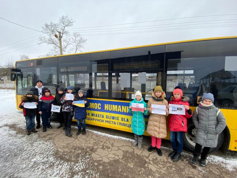 Gliwicki autobus już w Ukrainie