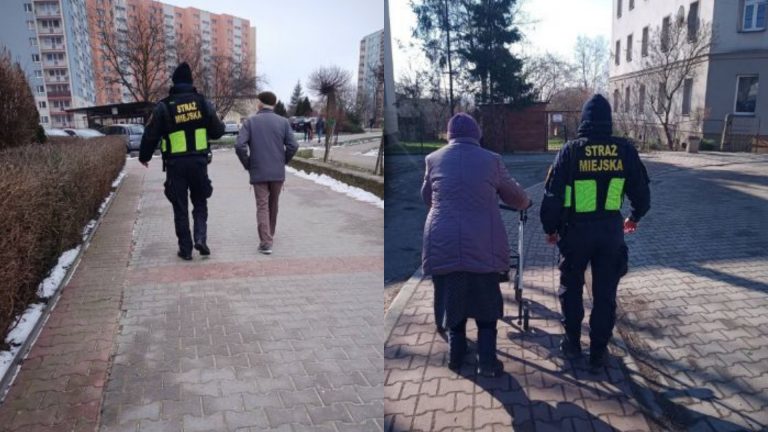 Seniorzy zagubili się. Pomogła straż miejska