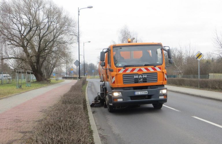 Trwa wiosenne sprzątanie ulic w Gliwicach