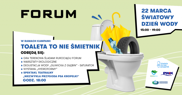 Forum uczy, że toaleta to nie śmietnik