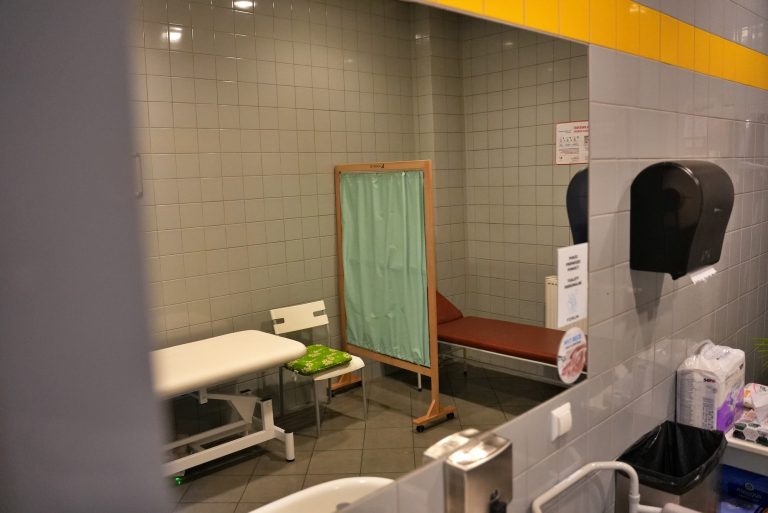 Komfortka w Forum Gliwice. To miejsce ważne dla osób z niepełnosprawnością