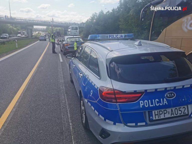 Tego kierowcy się nie spodziewali. Kontrola trzeźwości na autostradzie