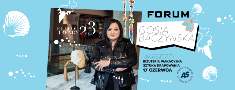 Gosia Baczyńska w Forum. Warsztaty i modowe niespodzianki