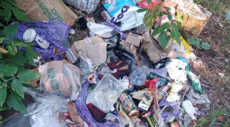 Wyrzucił śmieci „na dziko”. Straż miejska go wytropiła i ukarała