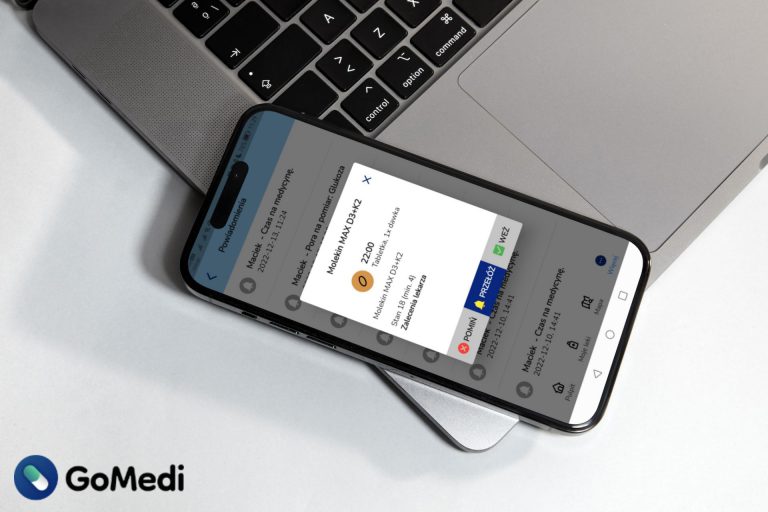 GoMedi – Twoja prywatna asystentka w zdrowym stylu życia