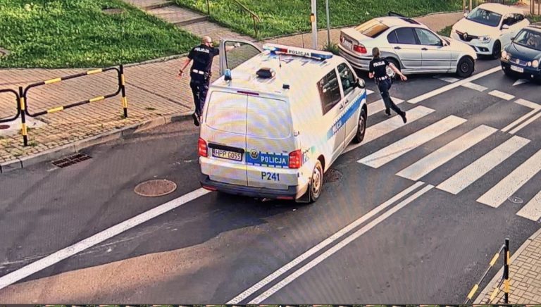 Pościg ulicami Gliwic. Policja goniła BMW