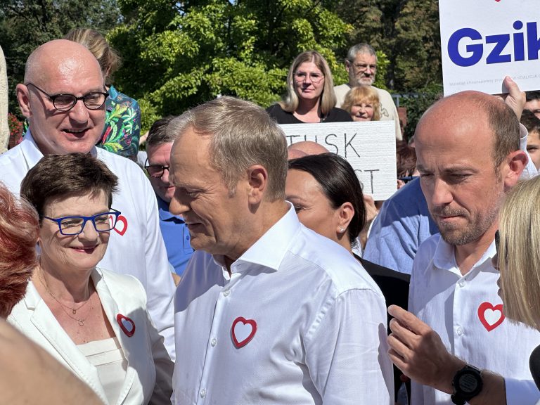 Donald Tusk w Gliwicach. O czym mówił?