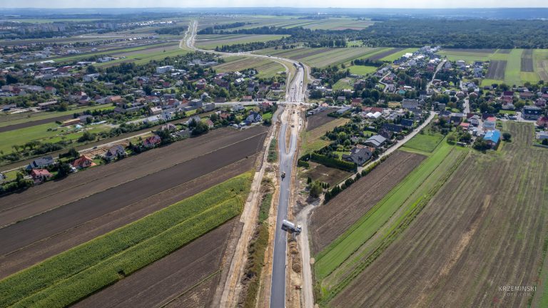 Trwa budowa ostatniego odcinka zachodniej obwodnicy Gliwic