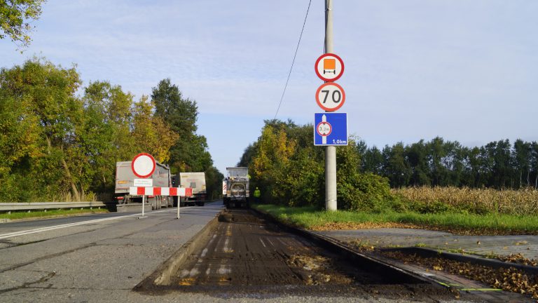 Ul. Portowa nieprzejezdna. Remont 1 km potrwa prawie rok