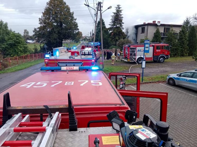 Pożar probostwa koło Gliwic. Nie żyje jedna osoba – prawdopodobnie ksiądz