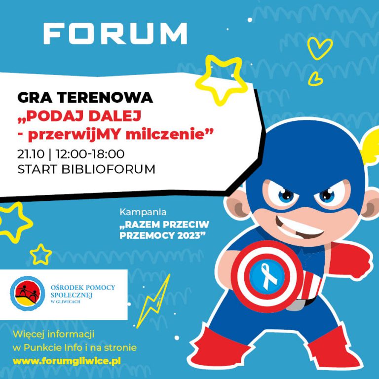 Nie bądź obojętny – milczenie nie pomaga! Wspólnie przeciw przemocy