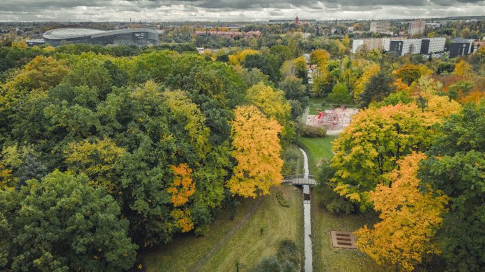 park chrobrego gliwice park chrobrego gliwice