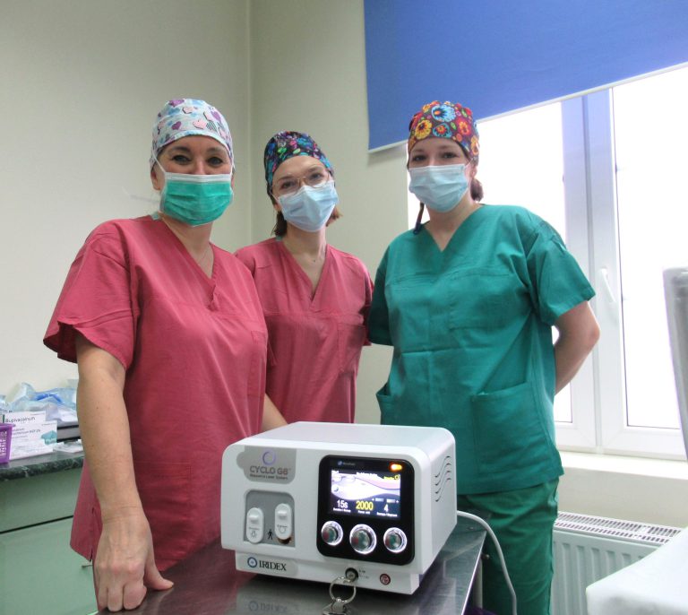 Narzędzie do leczenia jaskry w gliwickim szpitalu