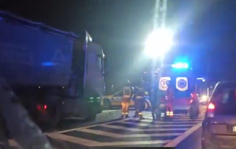 Poważny wypadek na DK88. Kierowca postanowił zawrócić