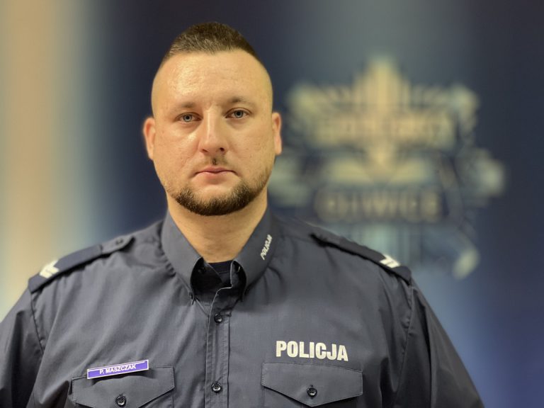 Gliwicki policjant zatrzymał samochód z pijanym kierowcą