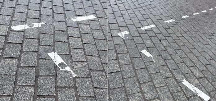 oznakowanie dworzec linie