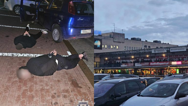 Pseudokibice chcieli wtargnąć na siłownię w Gliwicach. Zatrzymania