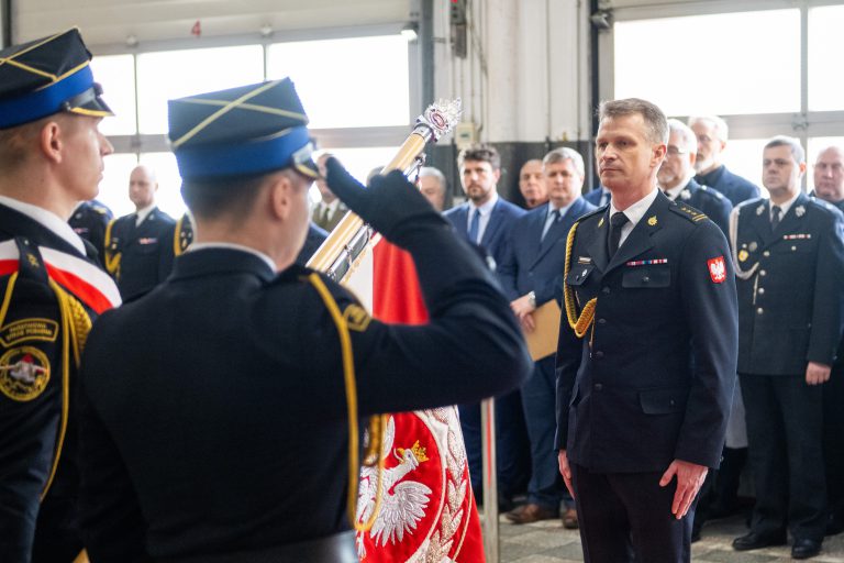 Strażacy z Gliwic mają nowego komendanta
