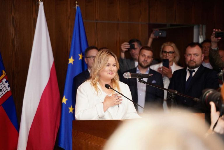 Katarzyna Kuczyńska-Budka , czyli nowa prezydent Gliwic, zaprzysiężona