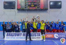 Futsaliści Piasta Gliwice z brązowym medalem piast gliwice futsal