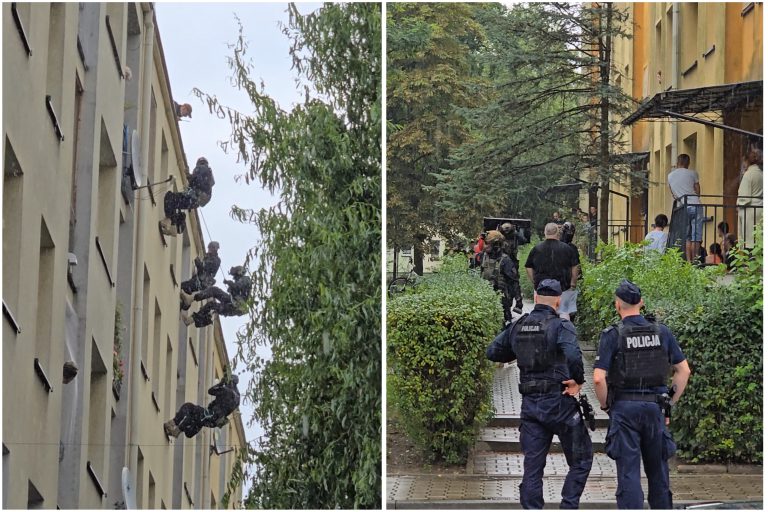 Akcja kontrterrorystów na Sikorniku. Dlaczego weszli do mieszkania oknem?