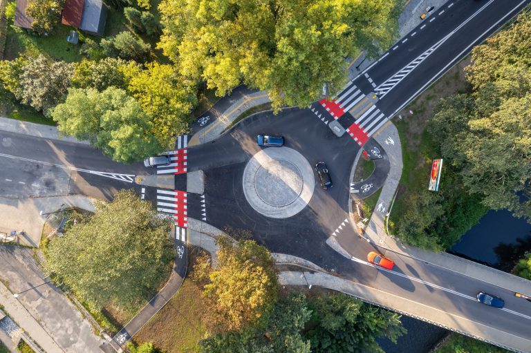 Rondo na końcu Portowej gotowe