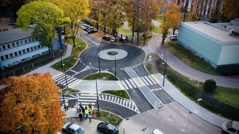 Rondo Sienkiewicza już przejezdne. Ułatwi dojazd do Onkologii