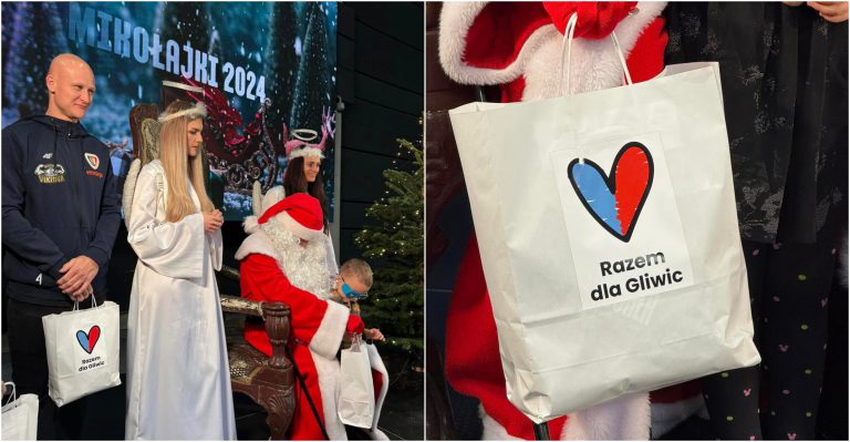 Mikołajki dla pieczy zastępczej w Gliwicach. Rozdano 500 paczek