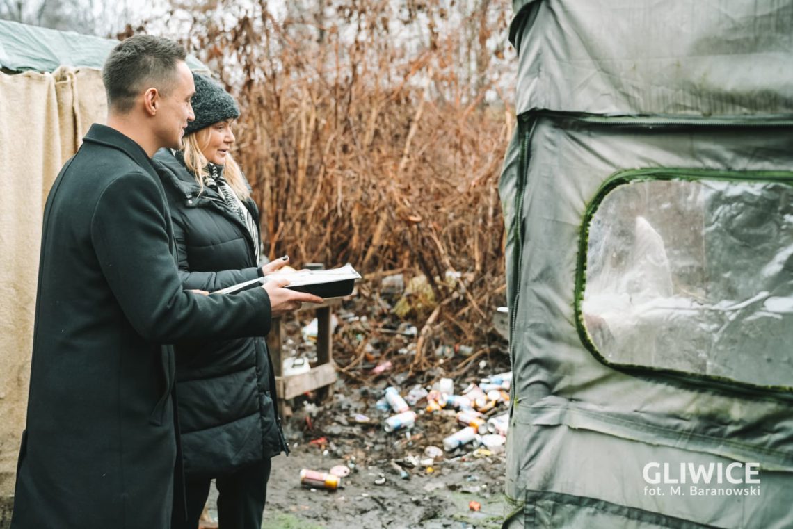 pomoc bezdomnym gliwice prezydent gliwic