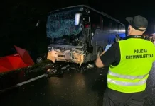 Wyrok w sprawie tragicznego wypadku na DK 88 wypadek autobus.jpg