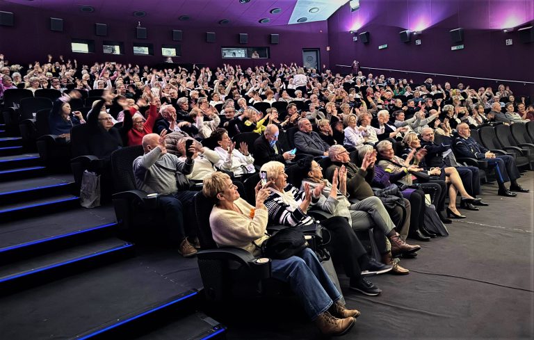 Koncert dla seniorów, podczas którego mówiono o zagrożeniach