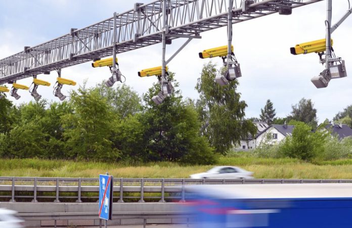 odcinkowy pomiar prędkości A1 odcinkowy pomiar prędkości A1