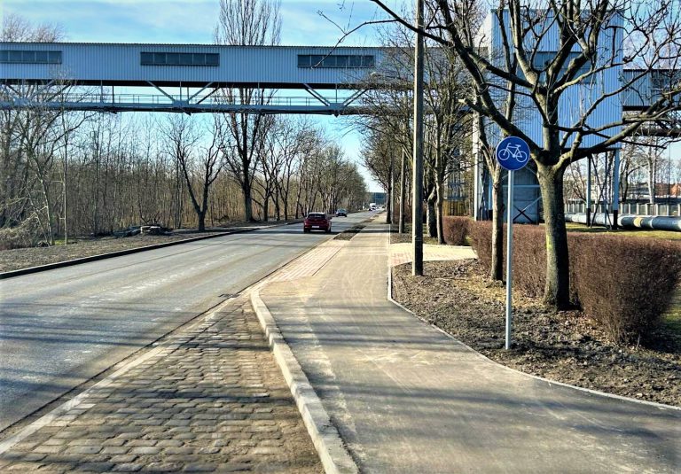 Nowy fragment ścieżki rowerowej gotowy
