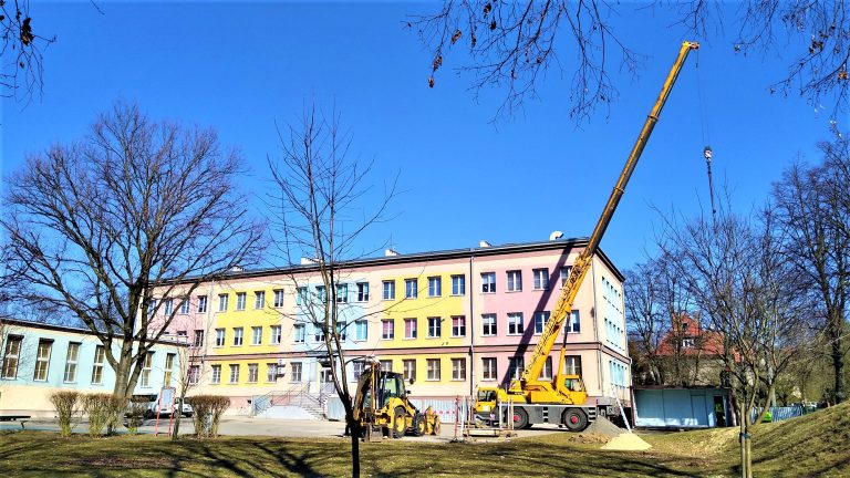 Rusza rozbudowa szkoły przy ul. Ligonia w Gliwicach
