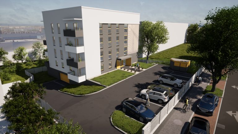 Przy ul. Opolskiej budują nowe miejskie mieszkania