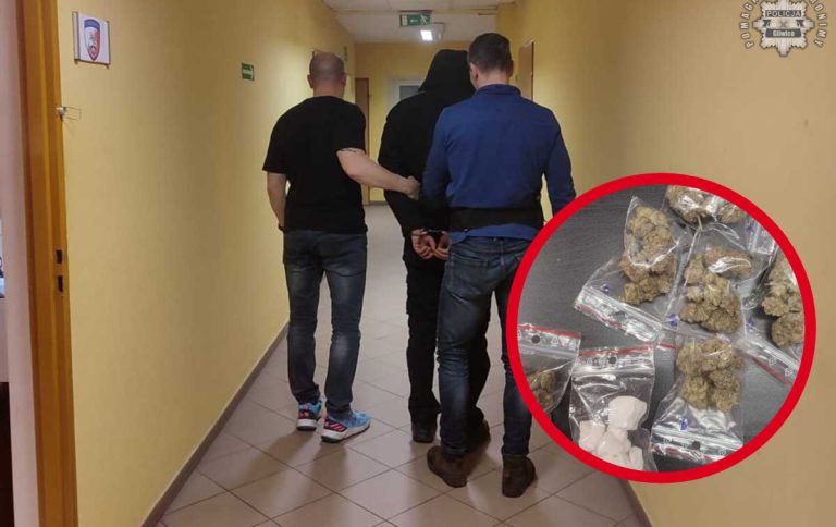 Posiadał sporo narkotyków. 40-latek z Gliwic zatrzymany