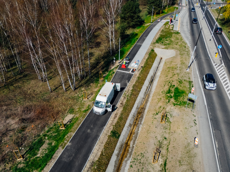 Droga rowerowa do Czechowic. Inwestycja zbliża się do finału