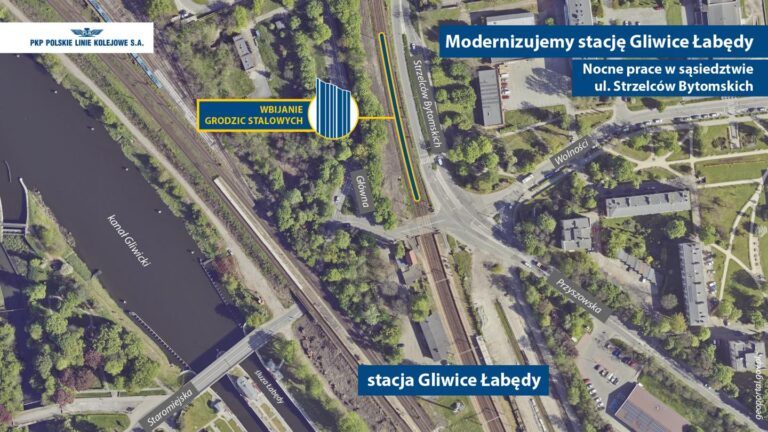 Prace w Łabędach przy PKP. Będzie głośno, ale to konieczne