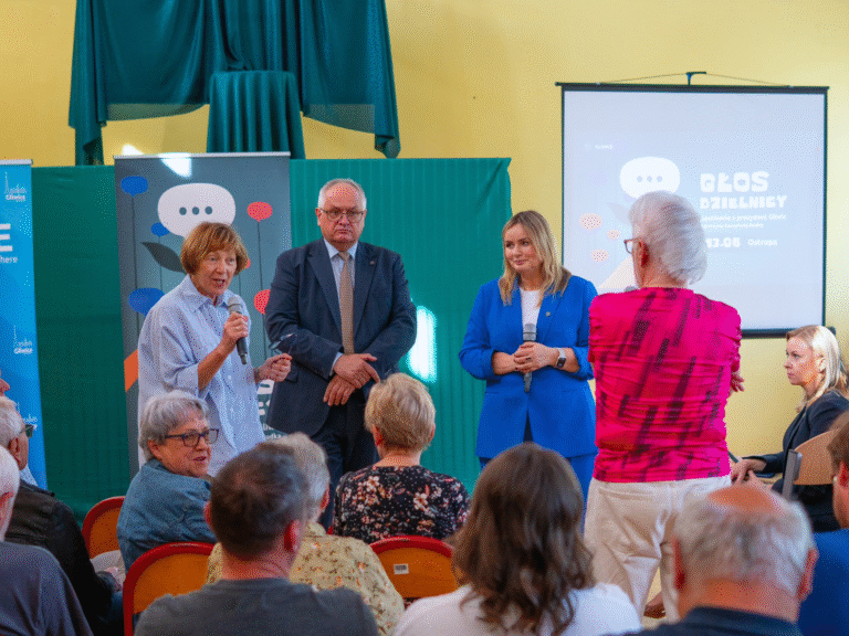 Prezydent Gliwic spotkała się z mieszkańcami Ostropy