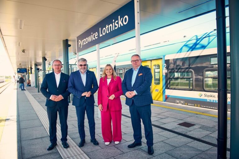 Pociąg z Gliwic na lotnisko w Pyrzowicach. „Będzie rekord”